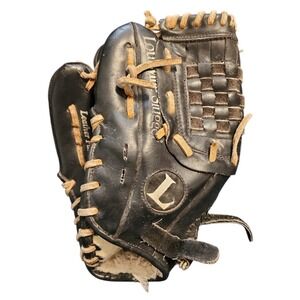 Louisville Slugger L1050 Baseball Glove 10.5 Inch Black Leather Youth LH Throw